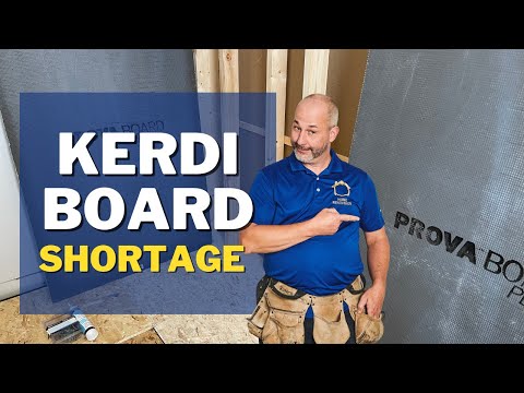 Prova Solution To Kerdi Board Shortage