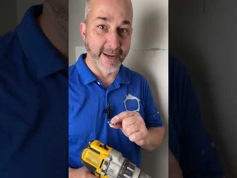 This Tip Makes Installing Drywall Super Easy #shorts