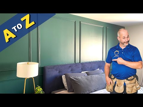 Accent Wall Anyone Can Build | DIY For Beginners