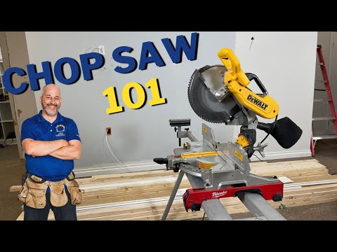 How To Use A Chop Saw | DIY For Beginners