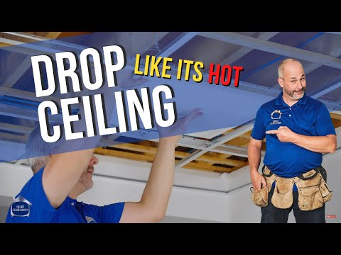 How To Install A Drop Ceiling | DIY For Beginners