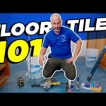 How To Install Floor Tile | DIY For Beginners