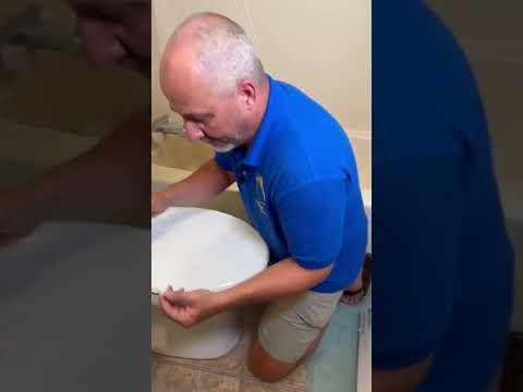 How To Install a Soft Close Toilet Seat Part 2 #shorts