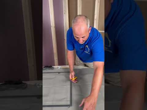 How To Repair a Ripped Screen Door #shorts