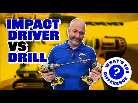 Drill VS Impact Driver | What’s The DIFFERENCE?