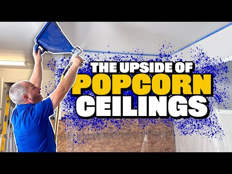 How To Install Popcorn Ceiling (If That’s Your Thing)