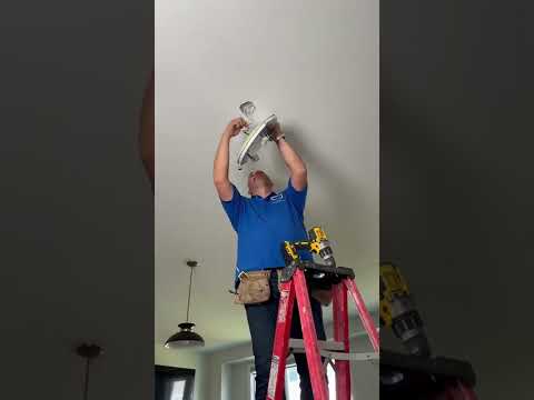 How to Change Your Light Fixture #shorts