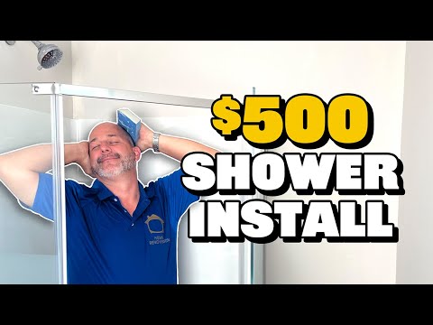 This is the EASIEST Shower You’ll Ever Install