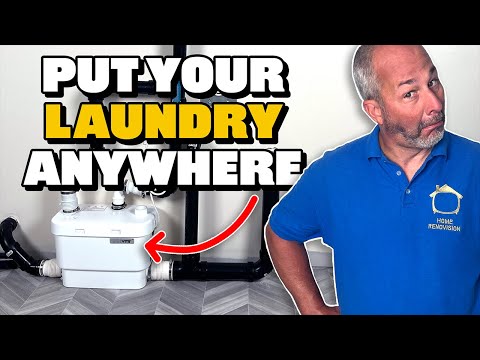 I FINALLY Finished My Laundry Room | Drain Pump Installation