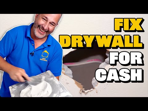 Fix Drywall As A Side Hustle And Earn $1000 A Day