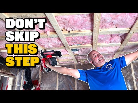 Why You Should ALWAYS Strap Your Ceiling