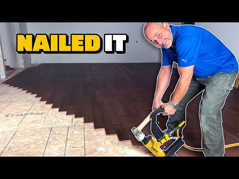 DIY Engineered Hardwood Flooring Install My Way! A to Z