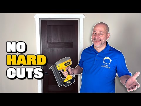 The Easiest (and Fastest) Way To Trim Your Door