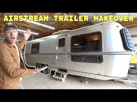 REMODELING an AIRSTREAM TRAILER on a BUDGET!!!