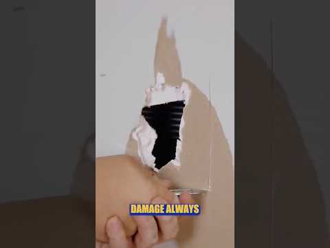 The EASIEST Way to Fix a Hole in Your Drywall