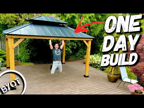 DIY ONE DAY GAZEBO