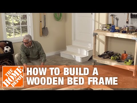 DIY Bed Frame: How to Make a Wooden Bed Frame | The Home Depot