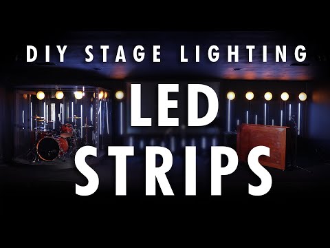 DIY Stage Lighting | LED STRIPS
