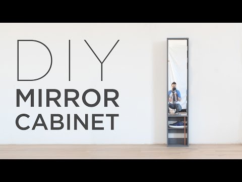 DIY Mirror Cabinet