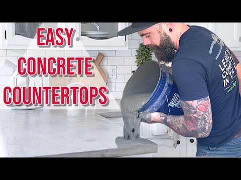 Easy Concrete Countertops | Concrete Countertops How To