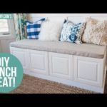 IKEA Hack | How to Build a Bench from Kitchen Cabinets | The DIY Mommy