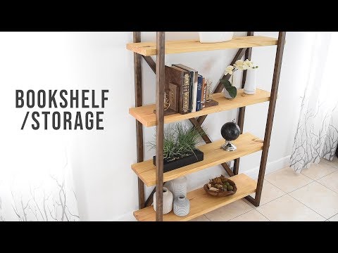 DIY Bookshelf – Storage & Organization