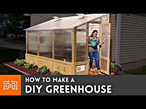 How to Make a DIY Greenhouse | I Like To Make Stuff