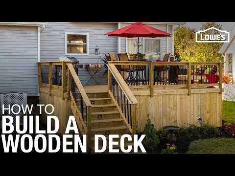 Learn How To Build a Deck with Wood | DIY Projects