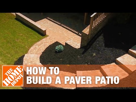 How to Build a Patio: DIY Paver Patio | The Home Depot