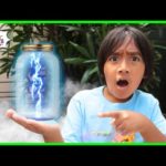 How to Make Lightning In a Bottle DIY Science Experiments for kids!