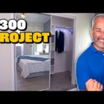 DIY Closet Makeover (With Floating Shelves)