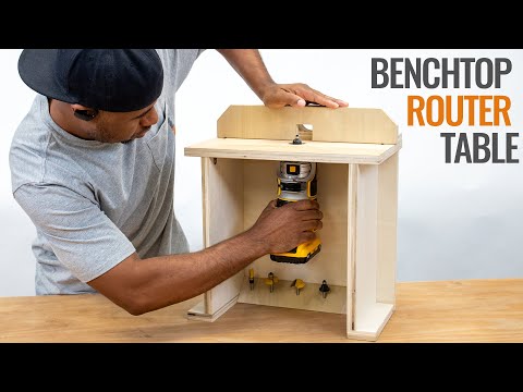 How to make and use a simple trim router table