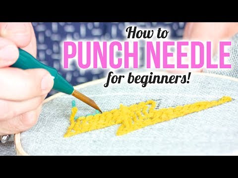 How to Punch Needle & 3 Beginner DIY Projects
