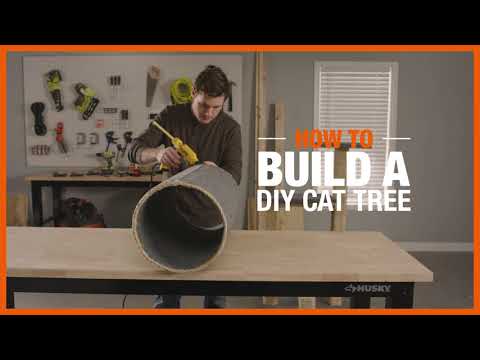 How to Build a DIY Cat Tree | The Home Depot