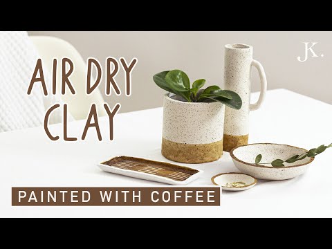 DIY – easy Air Dry Clay projects for Home Decor