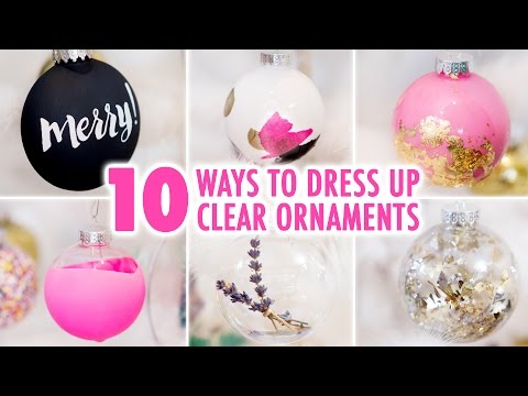 10 Ways To DIY a Clear Ornament – HGTV Handmade