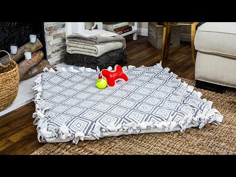 DIY No Sew Dog Bed – Home & Family