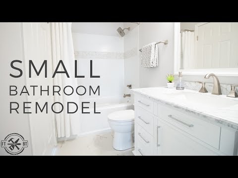 DIY Small Bathroom Remodel | Bath Renovation Project