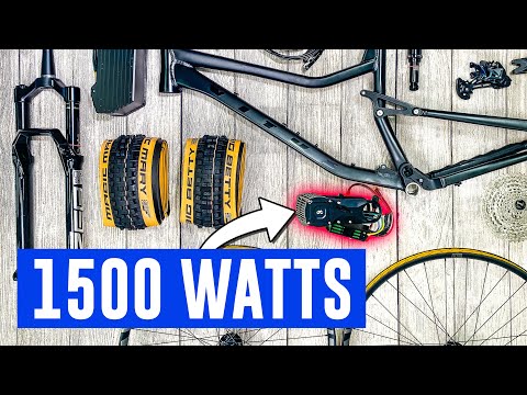 I built a crazy fast DIY eBike!!! $900