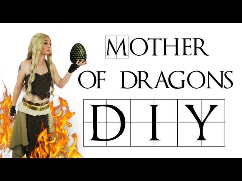 Game of Thrones DIY Khalessi Costume – Daenerys Targaryen – Mother of Dragons