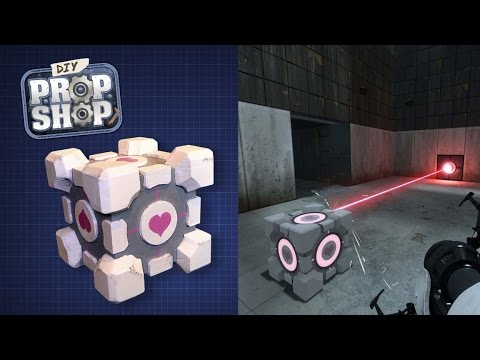 DIY Companion Cube! (Portal) – DIY Prop Shop