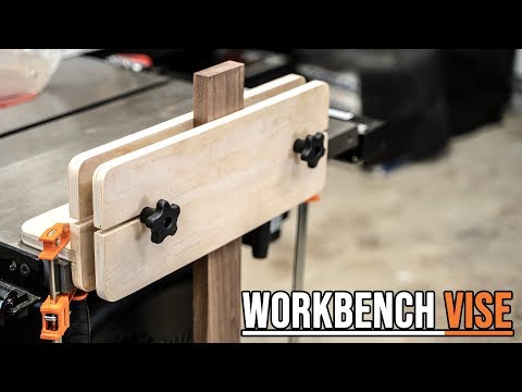 How to make a Workbench Vise ( DIY MOXON VISE )