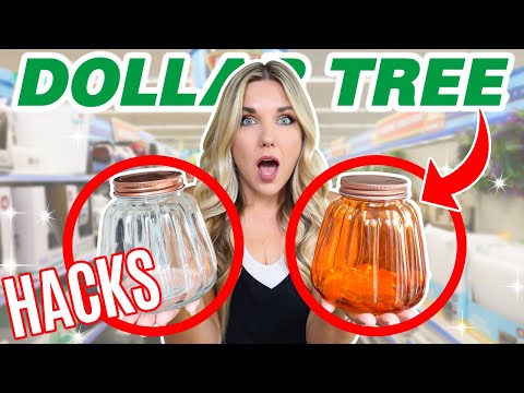 You’ll never look at DOLLAR TREE mason jars the same again! DIY + Home Hacks