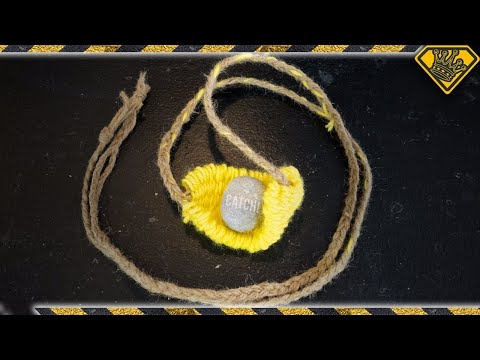 DIY David & Goliath Sling! TKOR Dives Into How To Make The Best Rock Sling Shot Shepherd Style!