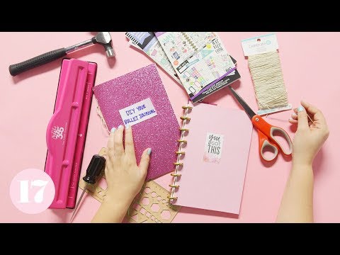 How to Make a DIY Bullet Journal | Plan With Me
