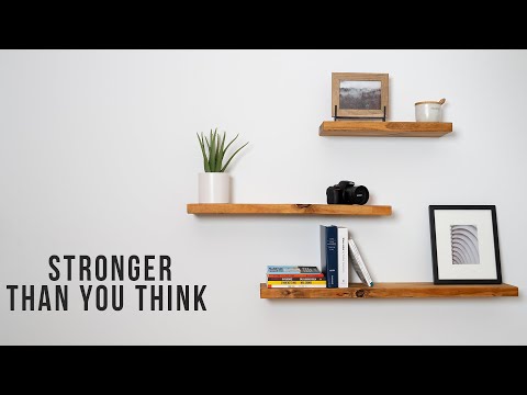 Easy DIY Floating shelves | DIY Creators
