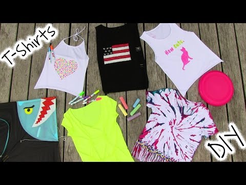 DIY Clothes! 5 DIY T Shirt Projects – Cool!