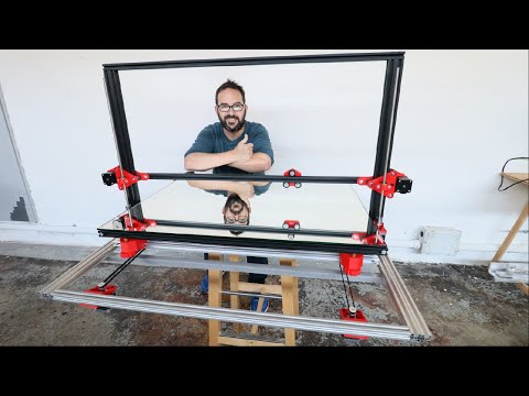 GIANT DIY 3D PRINTER FROM SCRATCH