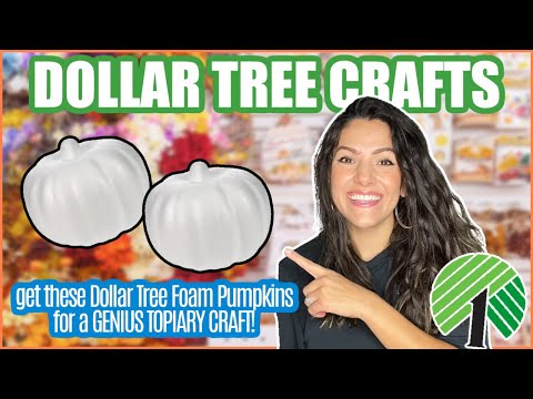 🍂DOLLAR TREE CRAFTS 🍁 Fall Dollar Tree DIY you’ll want to make right now!🍁