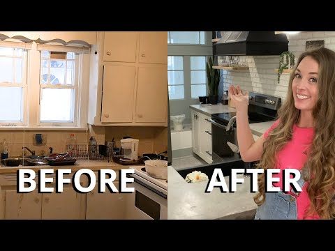 Affordable DIY Kitchen Renovation (Before & After)